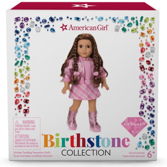 American Girl October Twinkling Tourmaline Outfit for 18-inch Dolls - Picture 7 of 7